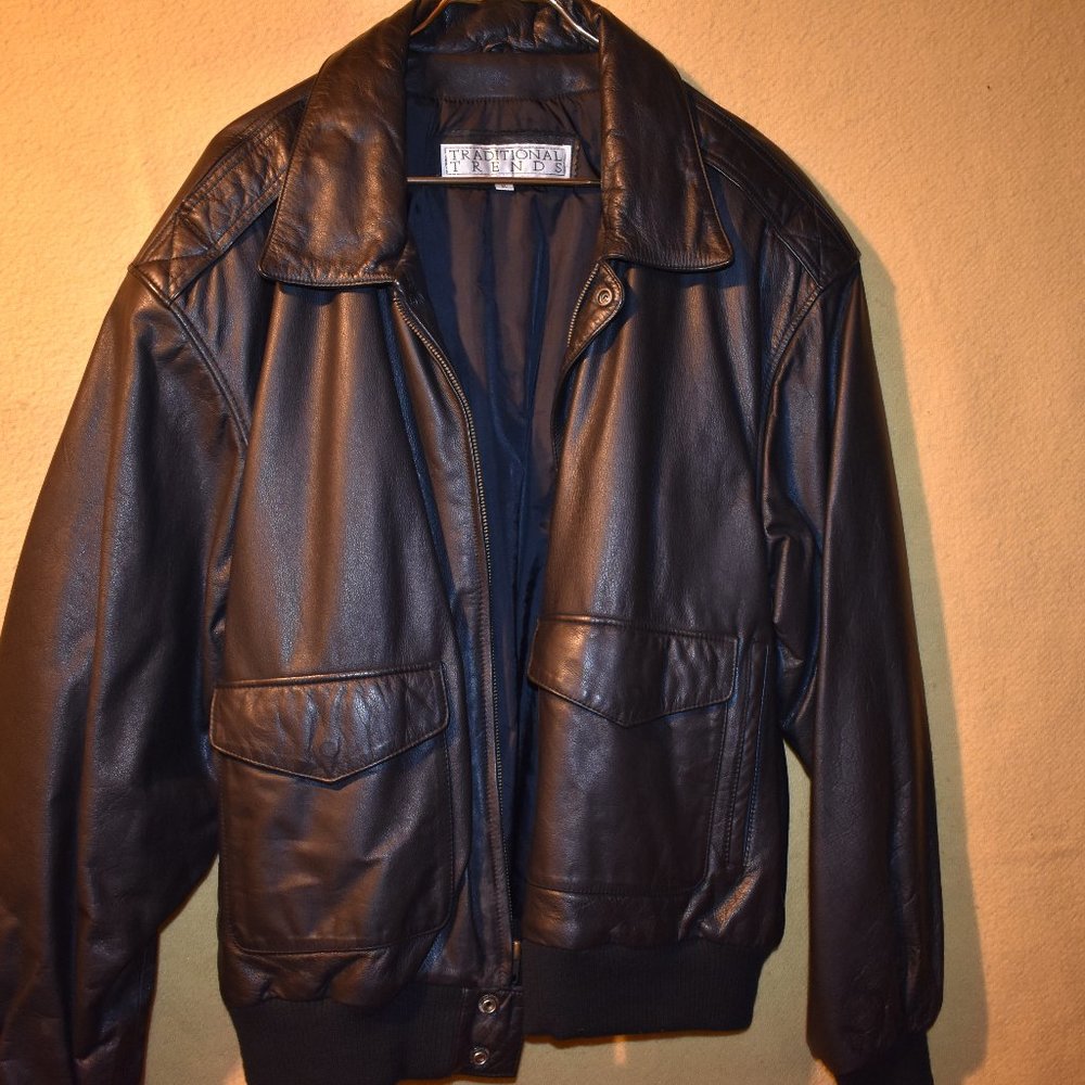 Leather jacket